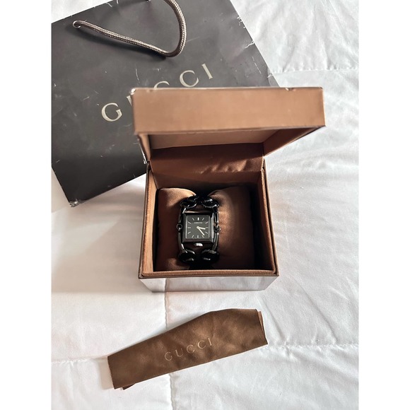 Gucci Signoria 25MM Quartz Brown Stainless Steel Watch - Picture 1 of 15